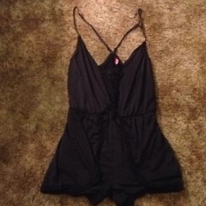 Romper black sexy